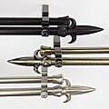 Spear Adjustable Double Curtain Rod (48-84)