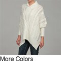 Razzle Dazzle Women's Shawl Dolman Sleeve Poncho