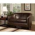 Montecito Leather Loveseat