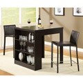 Cappuccino Hollow Core 32x36-inch Counter-height Table