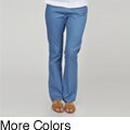 French Postcard Women's Plus Size Twill Bootcut Pants