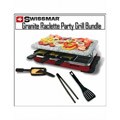 Swissmar Classic Raclette Granite Red Party Grill Kit