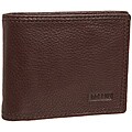 Fossil Men's 'Midway' Traveler Brown Leather Wallet