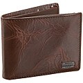 Fossil Men's 'Flyby' Brown Leather Bi-fold Wallet
