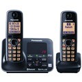 Panasonic KX-TG7622B DECT 6.0 Cordless Phone with 2 Handsets (Refurbished)