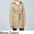 Michael Kors Women's Belted Hooded Trench Coat