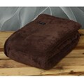 U.S. Polo Association Chocolate 100-percent Cotton Microplush Full/Queen-size...