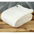 U.S. Polo Association Vanilla Microplush King-size All-Season Blanket