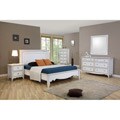 Larkspur White Rustic Country Queen-size 5-piece Bedroom Set