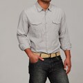 Calvin Klein Men's Convoy Stripe Woven Shirt