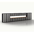 Professional Series 18 Gauge Grey 24-piece Pro Series Cabinet Set