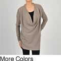 In Cashmere Women's Cashmere Cowlneck Tunic Sweater