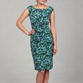 Connected Apparel Women's Printed Dress