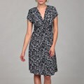 Connected Apparel Women's Printed ITY Dress
