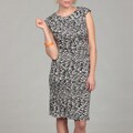Connected Apparel Women's Printed ITY Dress