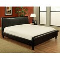 Lexington Dark Brown Bi-cast Leather King-size Bed