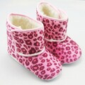 Pink Leopard Winter Booties