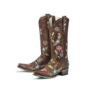 Lane Boots Women's Brown 'Bella' Cowboy Boots