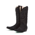 Lane Boots Women's Black 'Embossed' Cowboy Boots