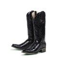 Lane Boots Women's Black Patent 'Wild Ginger' Cowboy Boots