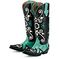 Lane Boots Women's Black 'Margaret' Cowboy Boots