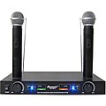 Acesonic VHF-8012 Dual Rechargeable Wireless Microphone System 
