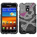 Premium Samsung Galaxy S2 EPIC 4G Touch Skull Rhinestone Case