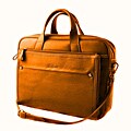 Bellerose Women's Orange Tablet Faux Leather Netbook Briefcase