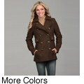 Jessica Simpson Women's Double-breasted Peacoat FINAL SALE