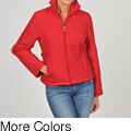 Paolo Alessia Women's Box Quilt Jacket with Side Tabs