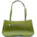 Dasein Classic Embossed Snake Skin Shoulder Bag
