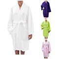 Leisureland Women's Luxury Cotton Terry Velour Bathrobe