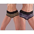 Ilusion Women's Lacy Animal Print Brief