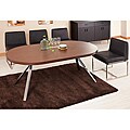 Trexton Walnut Finish Dining Table/ Office Desk