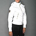 Triple FAT Goose Women's White Zip Hoodie Jacket