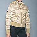 Triple FAT Goose Women's Tan Zip Hoodie Jacket