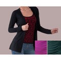 Ilusion Women's Front Pocket Sash Cardigan