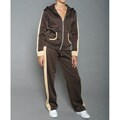 Maxim Studio Women's Java Brown Fleece Set