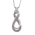 Sterling Silver 1/4ct TW Diamond Fashion Necklace (J-K, I3)