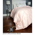 Jessica McClintock Pink Dupioni Silk Comforter