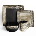American Atelier Boa White 16-piece Dinnerware Set