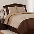 Lush Decor Taupe Animal Plush 4-piece Full-size Comforter Set