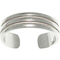 Triple Row Sterling Silver Adjustable Toe Ring