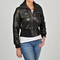Knoles & Carter Women's Four Pocket Short Bomber Jacket