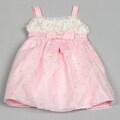 Dorissa Infant Girl's Overlay Sequins and Lace Jennifer Dress