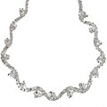 Cano Luxury Zirconite Rhodium-plated Necklace