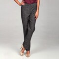 Kasper Women's Black/ White Besom Pocket Pants