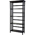 Five Tier Mission Style Espresso Bookcase