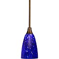 Woodbridge Lighting 1-light Marbled Bronze Mini Pendant