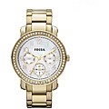 Fossil Women's 'Imogene' Gold-tone Steel Multifunction Watch